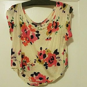 Floral crop top